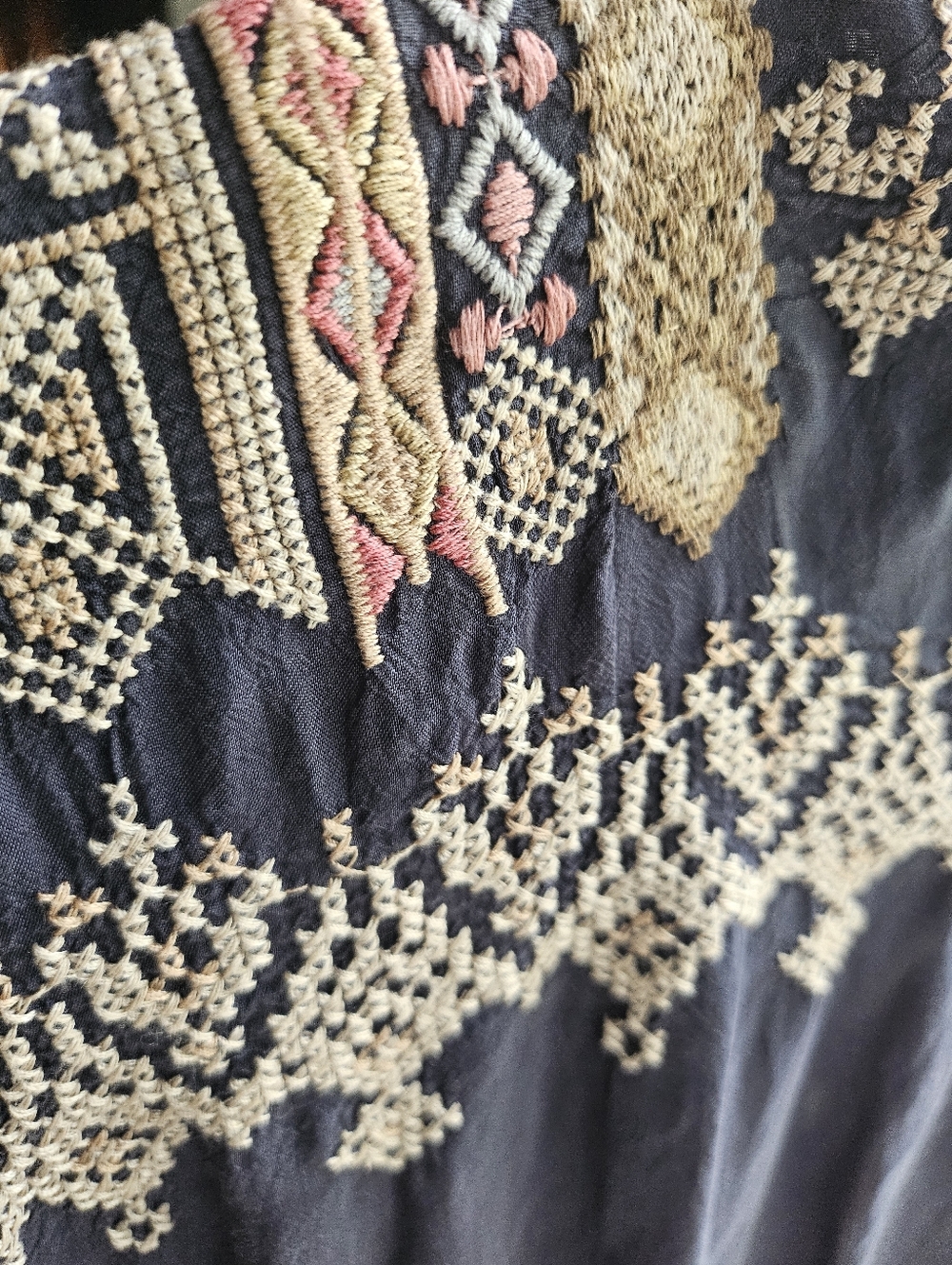 Johnny Was Helena Graphite Kimono - Picture 3 of 6